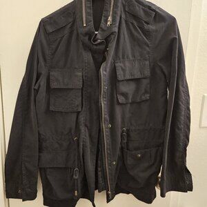Small Military Style Jacket - Black - Love Tree